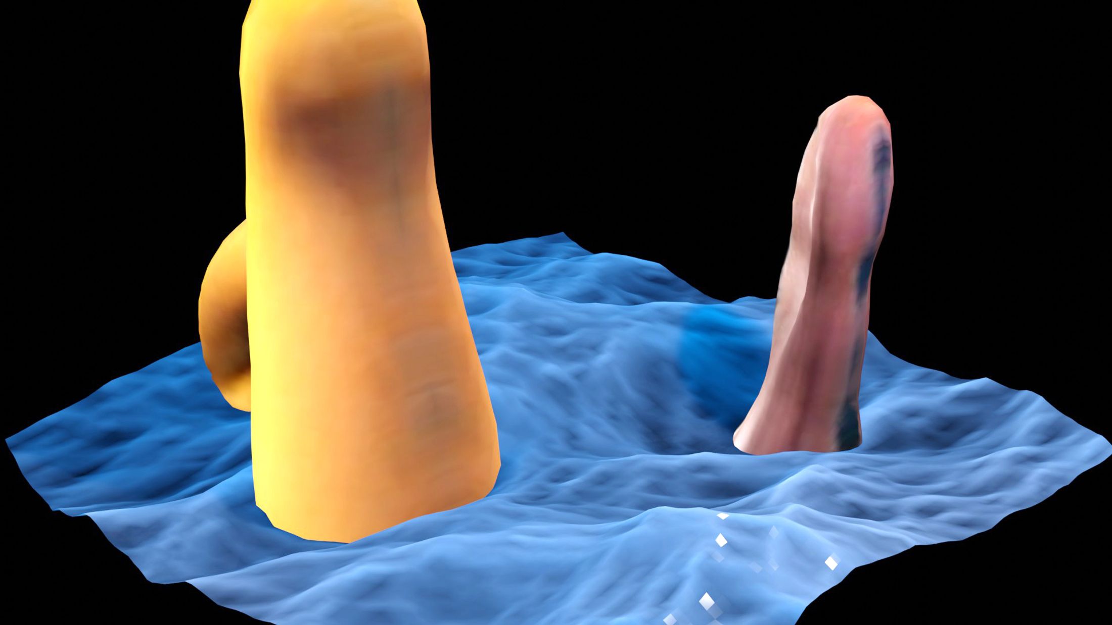 Video still from Live Show (2022) by Melle Nieling